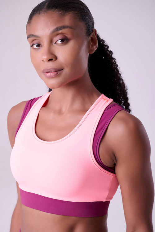 SIGNATURE SAMBA 2-IN-1 REVERSIBLE SPORTS BRA
