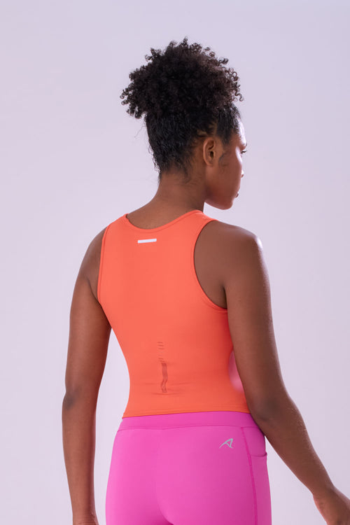 CROPPED TANK SIGNATURE SAMBA
