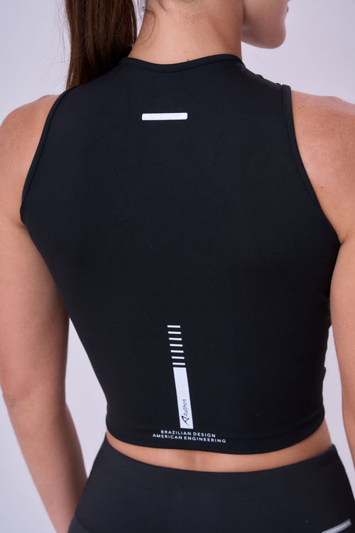 CROPPED TANK SIGNATURE SAMBA