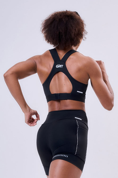 GRIT BOSSA AJUSTABLE RACERBACK WITH 1 POCKET SPORTS BRA