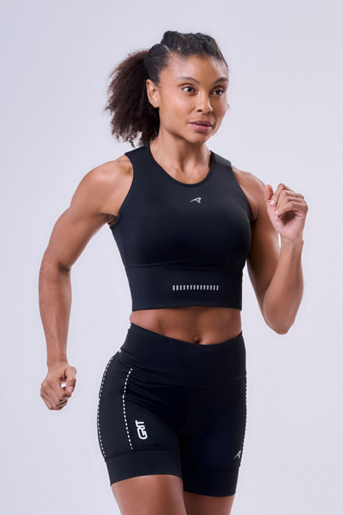 GRIT BOSSA CROP TOP WITH LARGE FRONT POCKET