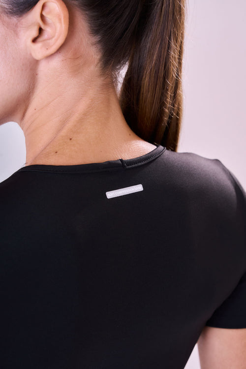 CROPPED SIGNATURE SAMBA T-SHIRT