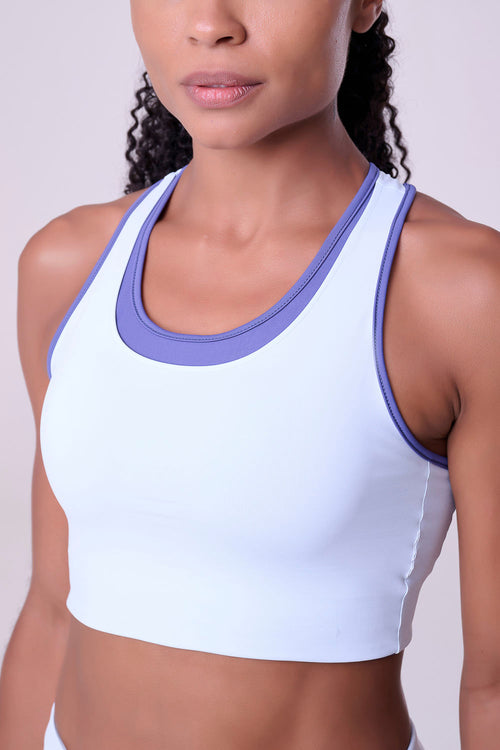 SIGNATURE SAMBA 1 LARGE POCKET RACERBACK REVERSIBLE SPORTS BRA