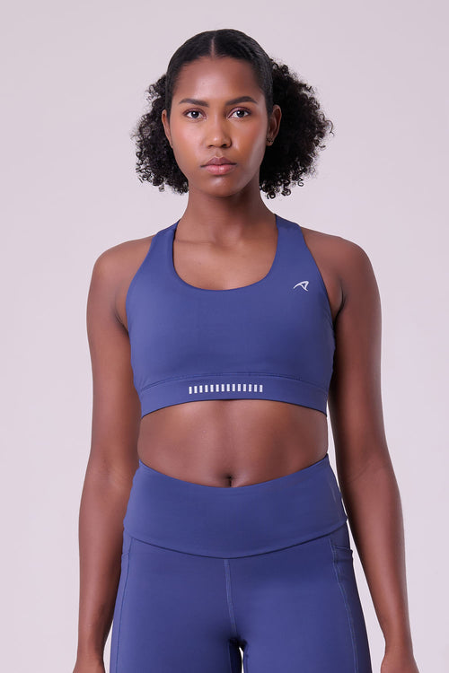 GRIT BOSSA AJUSTABLE RACERBACK WITH 1 POCKET SPORTS BRA