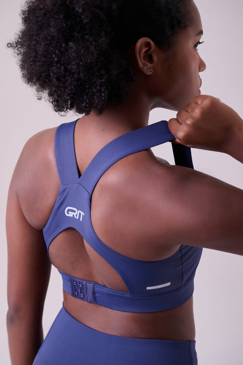 GRIT BOSSA AJUSTABLE RACERBACK WITH 1 POCKET SPORTS BRA