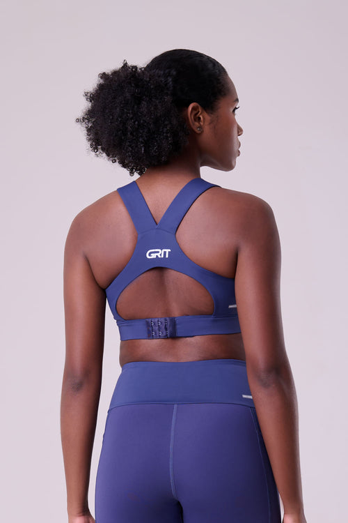 GRIT BOSSA AJUSTABLE RACERBACK WITH 1 POCKET SPORTS BRA
