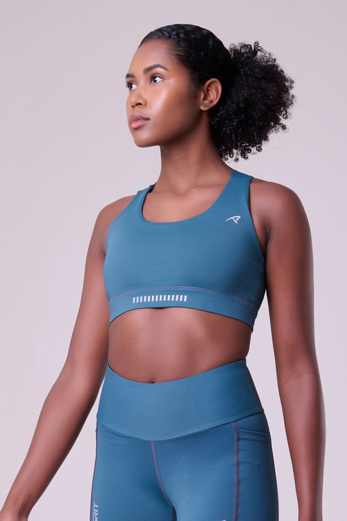GRIT BOSSA AJUSTABLE RACERBACK WITH 1 POCKET SPORTS BRA