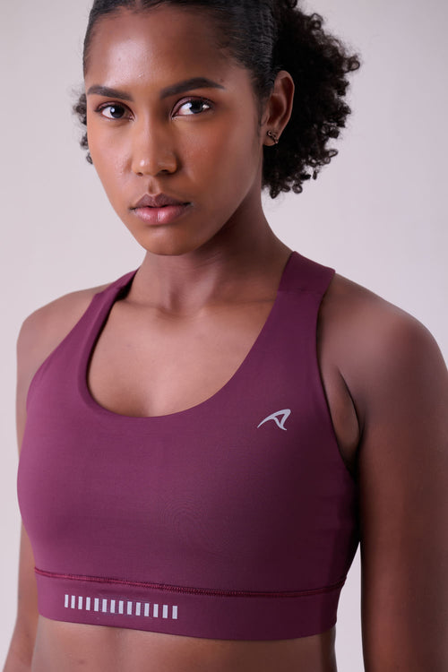 GRIT BOSSA AJUSTABLE RACERBACK WITH 1 POCKET SPORTS BRA