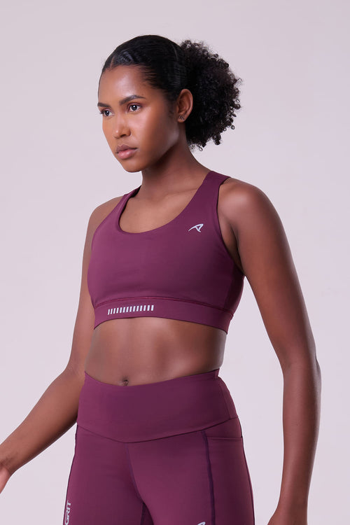 GRIT BOSSA AJUSTABLE RACERBACK WITH 1 POCKET SPORTS BRA