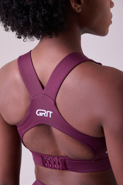 GRIT BOSSA AJUSTABLE RACERBACK WITH 1 POCKET SPORTS BRA
