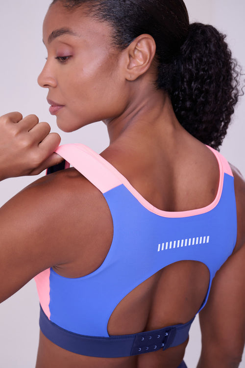 GRIT BOSSA ADJUSTABLE 1 POCKET TANKBACK SPORTS BRA