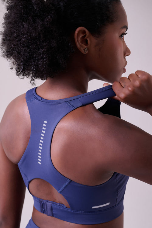 GRIT BOSSA ADJUSTABLE 1 POCKET RACERBACK SPORTS BRA