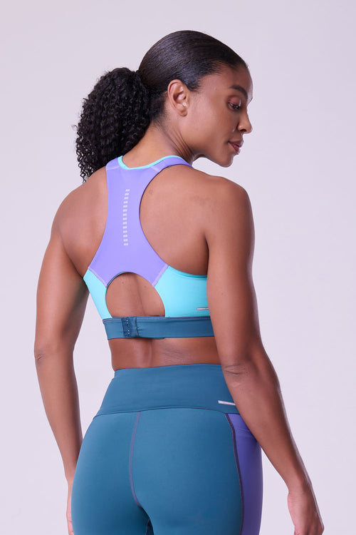 GRIT BOSSA ADJUSTABLE 1 POCKET RACERBACK SPORTS BRA