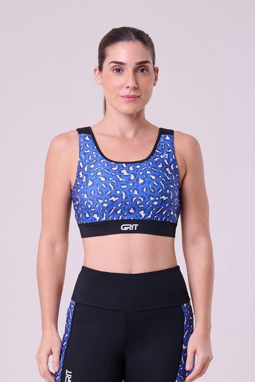 GRIT BOSSA ADJUSTABLE 1 POCKET TANKBACK SPORTS BRA