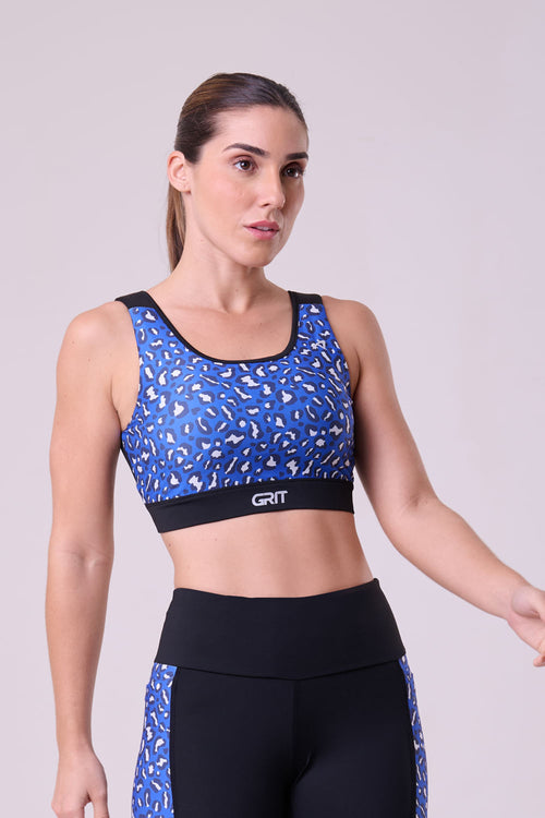 GRIT BOSSA ADJUSTABLE 1 POCKET TANKBACK SPORTS BRA