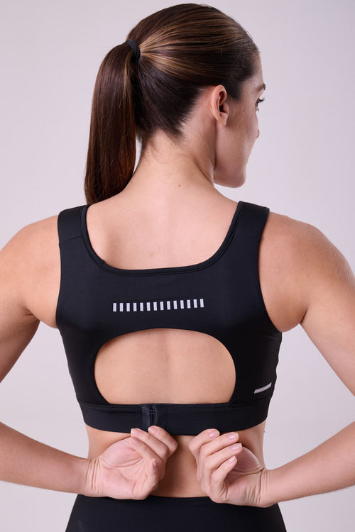 GRIT BOSSA ADJUSTABLE 1 POCKET TANKBACK SPORTS BRA