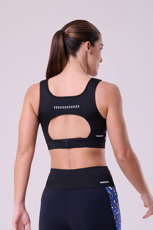 GRIT BOSSA ADJUSTABLE 1 POCKET TANKBACK SPORTS BRA