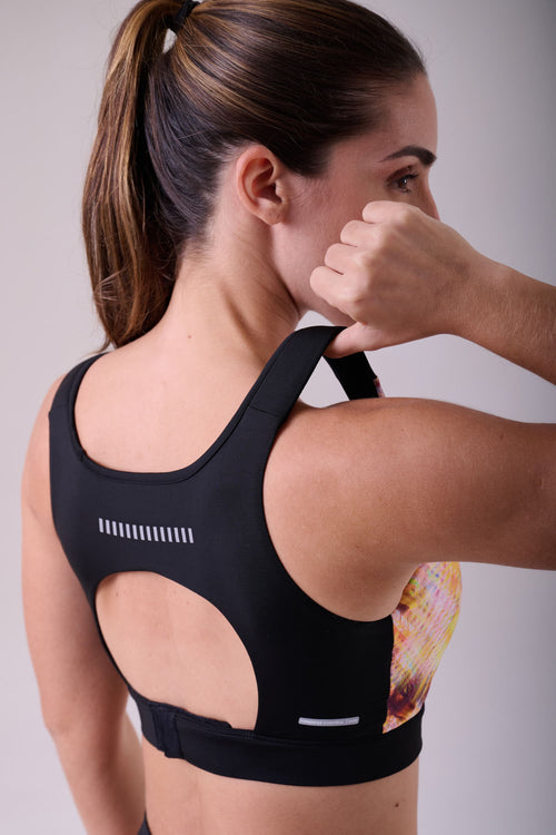GRIT BOSSA ADJUSTABLE 1 POCKET TANKBACK SPORTS BRA