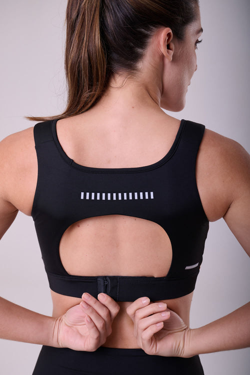 GRIT BOSSA ADJUSTABLE 1 POCKET TANKBACK SPORTS BRA