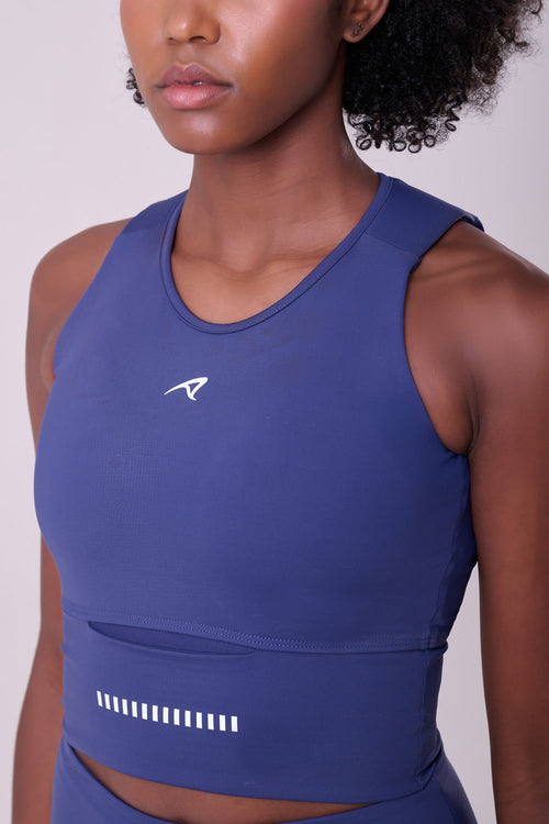 GRIT BOSSA CROP TOP WITH LARGE FRONT POCKET