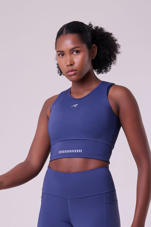 GRIT BOSSA CROP TOP WITH LARGE FRONT POCKET
