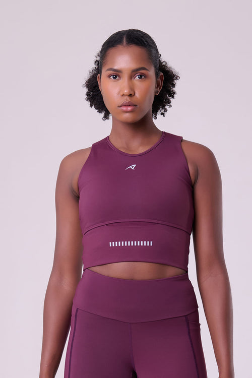GRIT BOSSA CROP TOP WITH LARGE FRONT POCKET