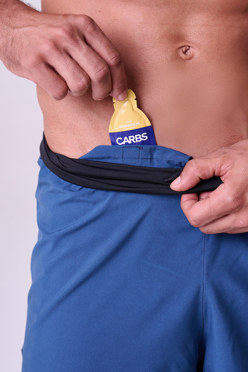 GRIT BOSSA 3-POCKET 5" SHORTS WITH INNER TIGHTS MEN