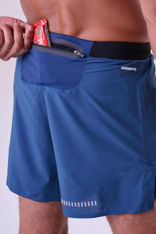 GRIT BOSSA 3-POCKET 5" SHORTS WITH INNER TIGHTS MEN