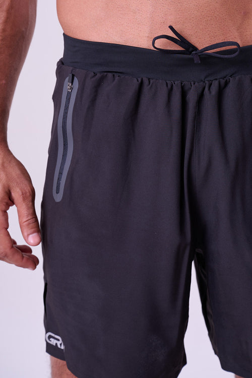 GRIT BOSSA 5-POCKET 7" SHORTS WITH INNER TIGHTS MEN