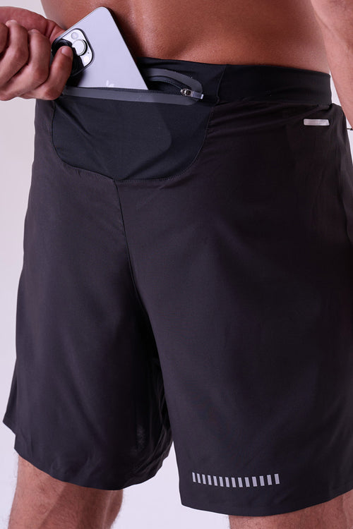 GRIT BOSSA 5-POCKET 7" SHORTS WITH INNER TIGHTS MEN