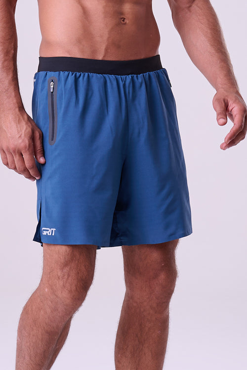 GRIT BOSSA 5-POCKET 7" SHORTS WITH INNER TIGHTS MEN