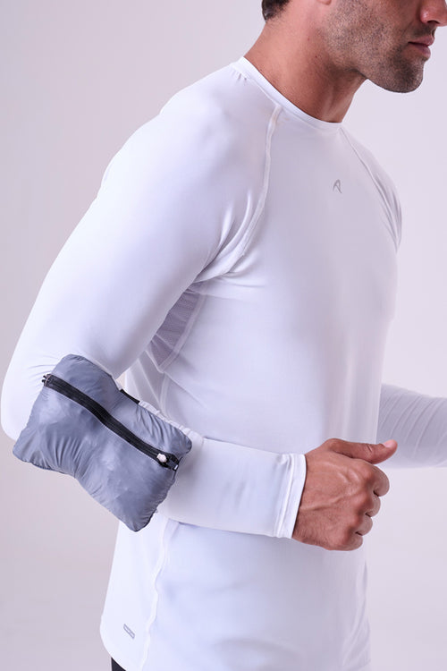 PERFORMANCE LAYER CLOUD RIPSTOP PACKABLE WIND JACKET