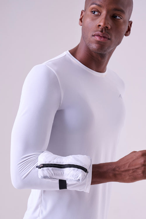 PERFORMANCE LAYER CLOUD RIPSTOP PACKABLE WIND JACKET