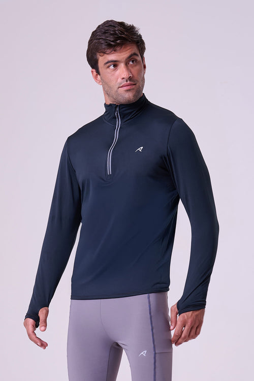 THERMAL WARM LONG SLEEVE WITH 1/2 ZIP