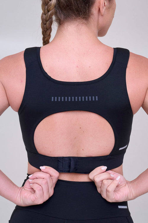 GRIT BOSSA ADJUSTABLE 1 POCKET TANKBACK SPORTS BRA