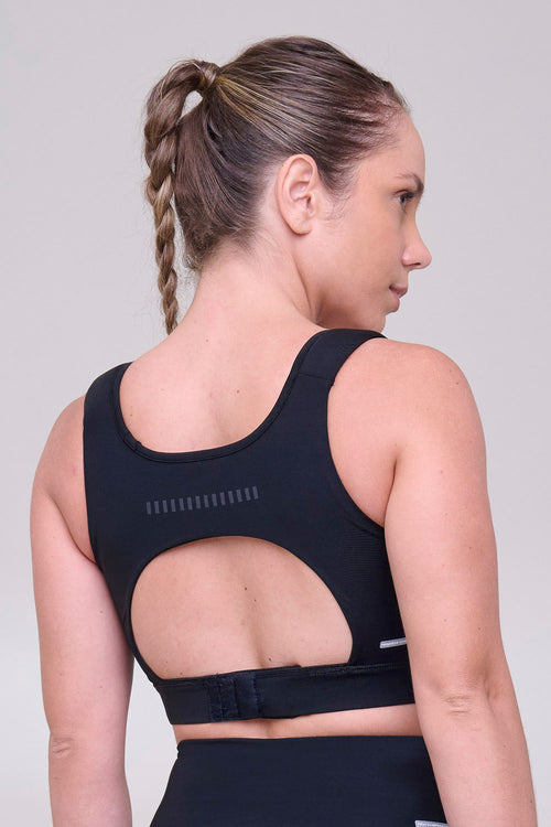 GRIT BOSSA ADJUSTABLE 1 POCKET TANKBACK SPORTS BRA