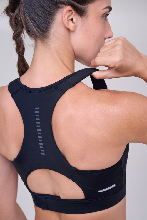 GRIT BOSSA ADJUSTABLE 1 POCKET RACERBACK SPORTS BRA