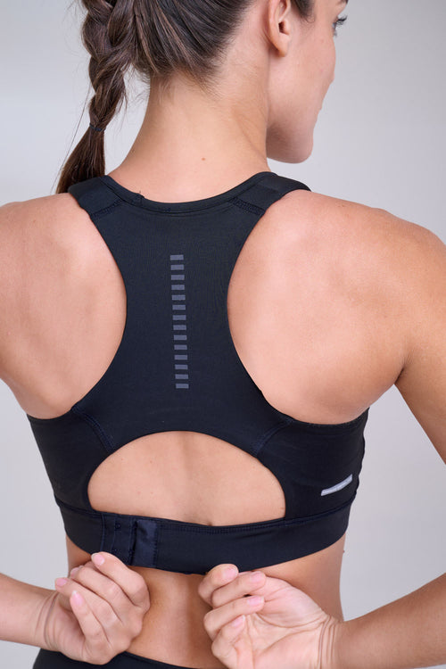 GRIT BOSSA ADJUSTABLE 1 POCKET RACERBACK SPORTS BRA