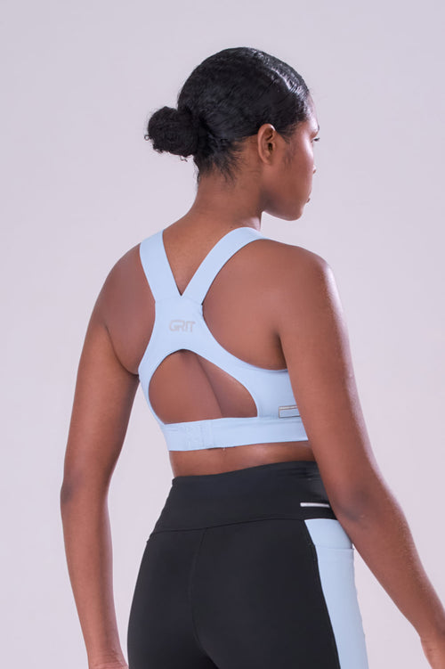 GRIT BOSSA AJUSTABLE RACERBACK WITH 1 POCKET SPORTS BRA