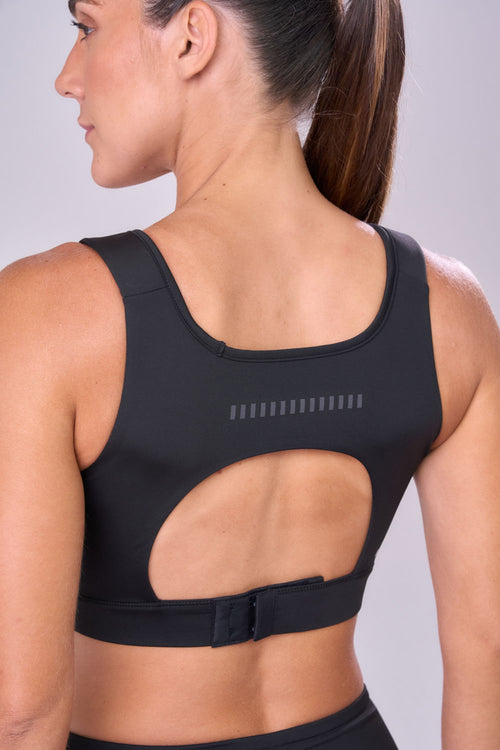 GRIT BOSSA ADJUSTABLE 1 POCKET TANKBACK SPORTS BRA