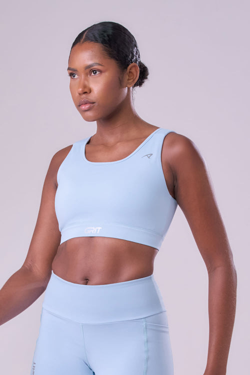 GRIT BOSSA ADJUSTABLE 1 POCKET TANKBACK SPORTS BRA
