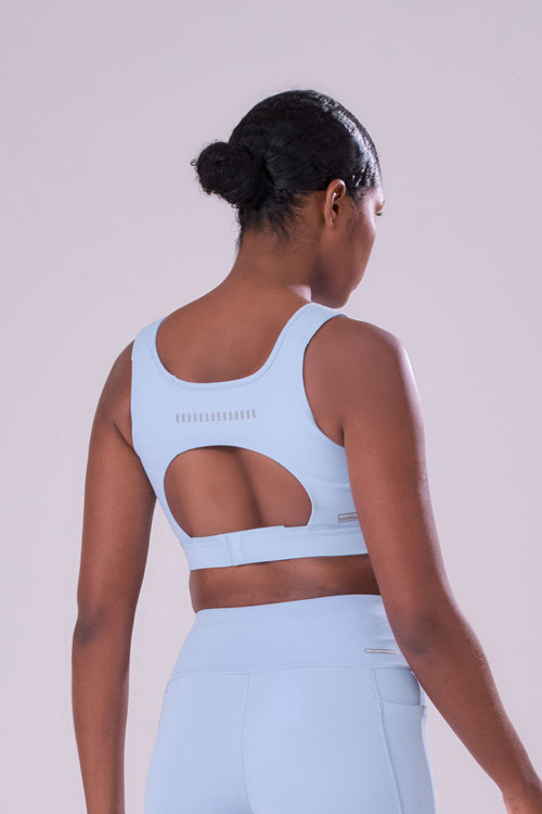 GRIT BOSSA ADJUSTABLE 1 POCKET TANKBACK SPORTS BRA