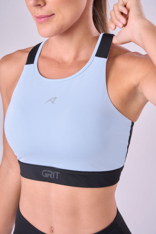 GRIT BOSSA ADJUSTABLE 1 POCKET RACERBACK SPORTS BRA