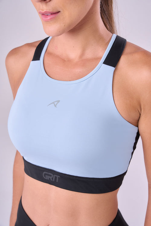 GRIT BOSSA ADJUSTABLE 1 POCKET RACERBACK SPORTS BRA