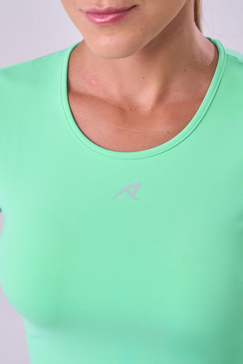 CROPPED SIGNATURE SAMBA T-SHIRT