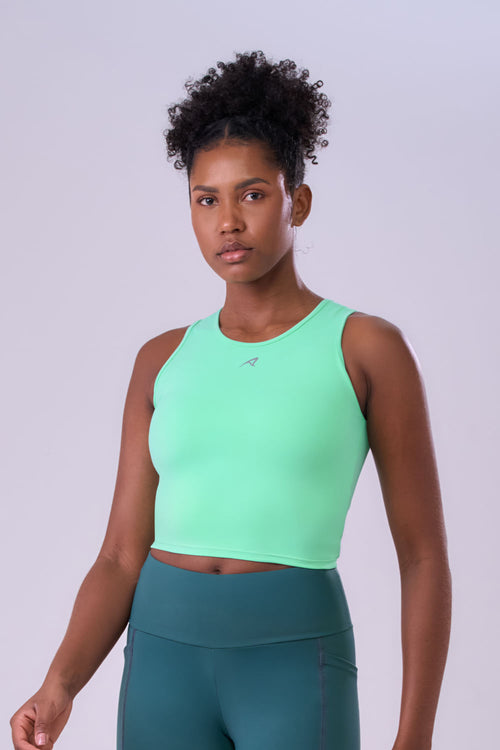 CROPPED TANK SIGNATURE SAMBA