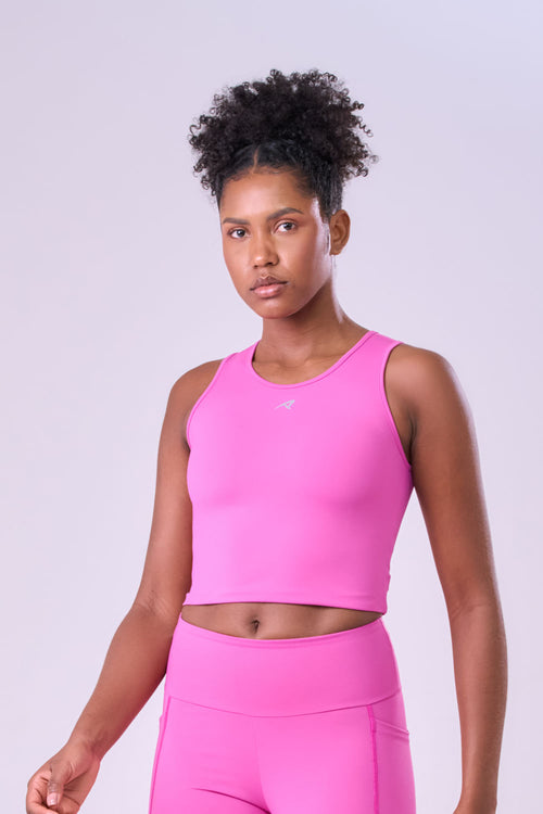 CROPPED TANK SIGNATURE SAMBA