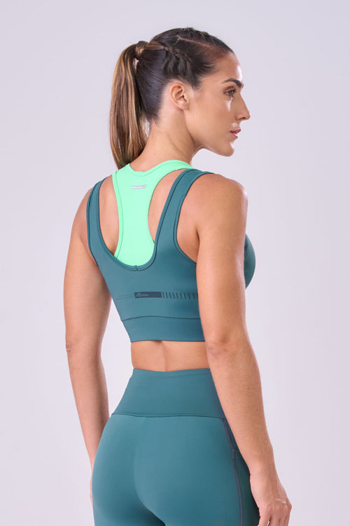 SIGNATURE SAMBA 2-IN-1 REVERSIBLE SPORTS BRA