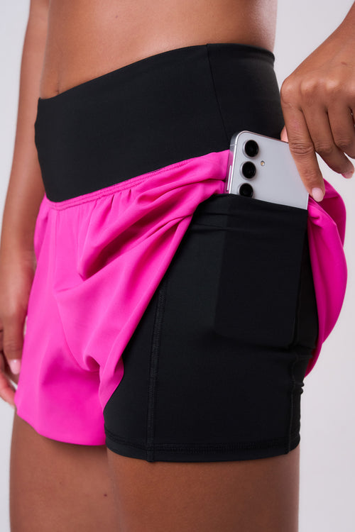 SIGNATURE SAMBA 3-POCKET SEALED SHORTS WITH INNER TIGHTS