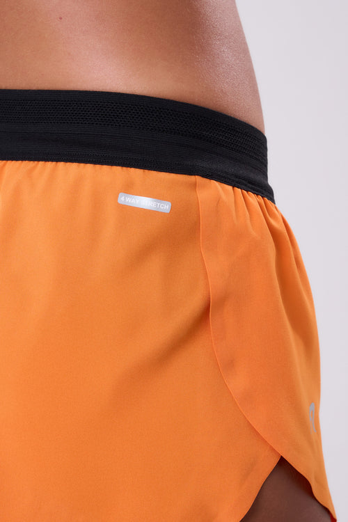SPRINT GINGA ULTRALIGHT SHORTS WITH BAMBOO LINING SPLIT DESIGN ELASTIC WAISTBAND SEALED